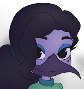 violet sabrewing