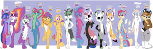 *ADOPTABLES*_Coated in pride