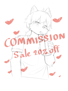 ROO310 COMMISSION SALE 20% OFF