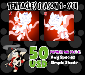 Tentacles Season 1 and 2 - YCH
