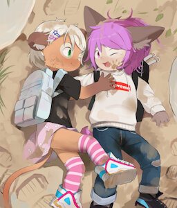 Rolling in the mud =3