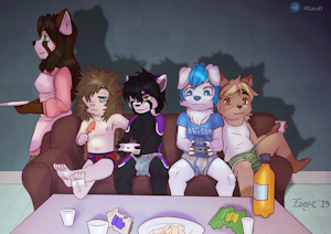 Lazy days of Summer (Art by Liryal)