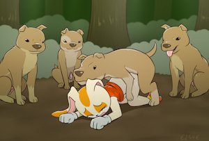 Commission: Dog fleshlight
