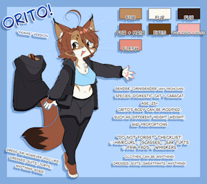 New Orito refsheet! [SFW]