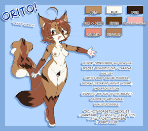 New Orito refsheet! [NSFW]