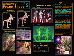 [- OPEN - ] CinderRoo Price Sheet 2025