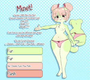Minet Refsheet [NSFW]