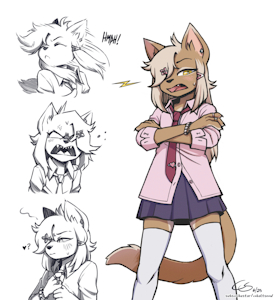 Tsundere Cat