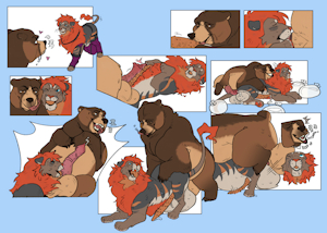 The Bear And The Liger Color