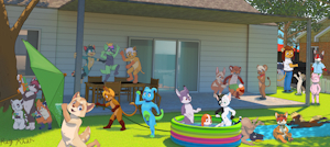 Pool Party YCH
