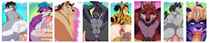 Owner and fursona Fest
