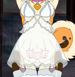 Pregnant MAT chained (wedding)