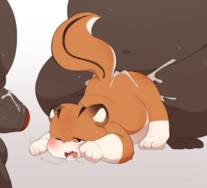 kota visit the bear neighbors and get creampied~