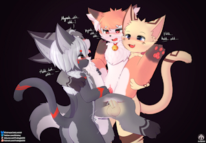 Stretching time with friends (3/3) [Patreon released]