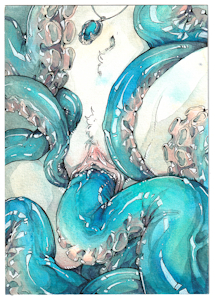 “Full Of Tentacles” By Ravoilie