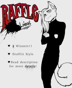Lineart raffle! (two winners)
