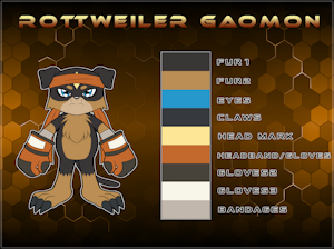 Character (Secondary): James Brooks' Digimon Partner