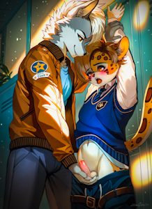 Locker room