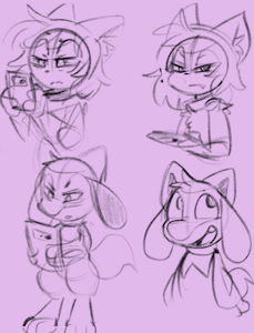 Squinting Sketches