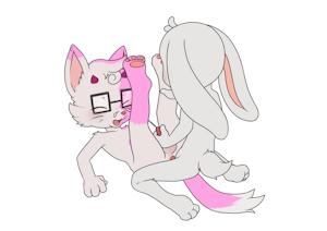 Cat+Rabbit