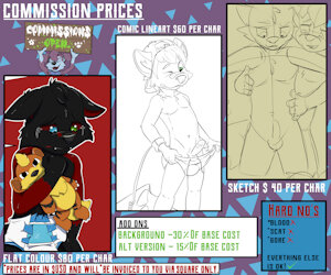 2025 Commission prices Update