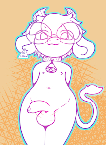 silly cow sketch