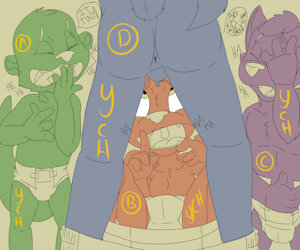 Not So Big in pull ups (YCH AUCTION)