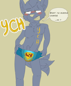 CHANGE ME Flirt cub (ych auction)