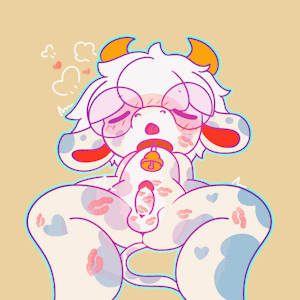 little cow gif