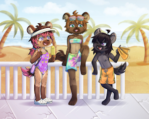 Summertime (Art by Sillyness)