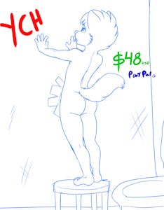 my first gloryhole YCH