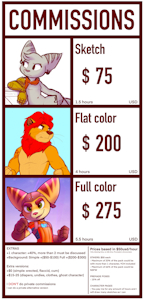 Taking commissions