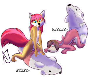 That one toy bear (Art by Ajinelox)