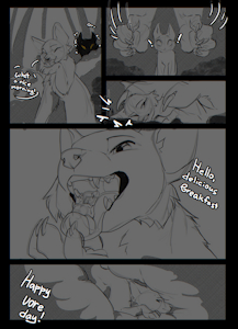 [YCH COMIC] Short Vore story