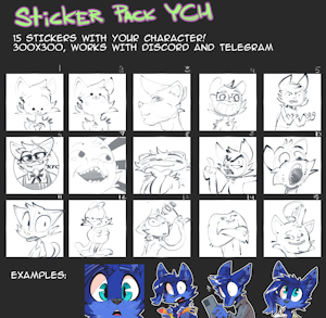 Sticker Pack YCH