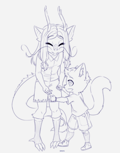 Ribbon and Koda