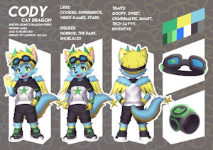 Ref Sheet for Cody