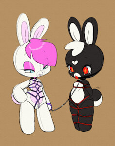 I gave the rope bunny a friend!!