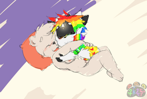 Nakie Snugs with a Sweetie Bear!