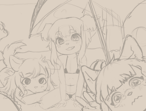 Girls Beach Day