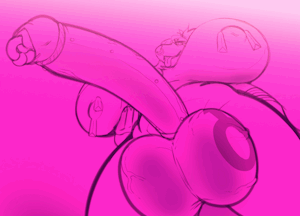 Sarma's meaty cock and balls [Animation]