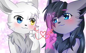 YCH - Red Thread of Fate