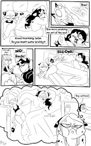 Just couple things- Sharing the bed