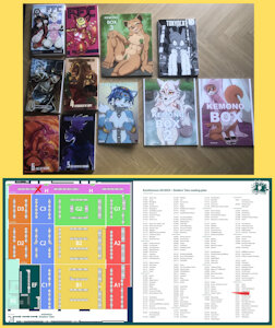 I will be in the Dealers Den of Eurofurence 29