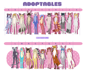 August Adopts! (OPEN)