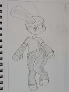 Bunny doodle
