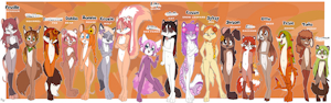 *ADOPTABLES*_Autumn colors
