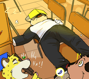 Sleepy in classroom xD