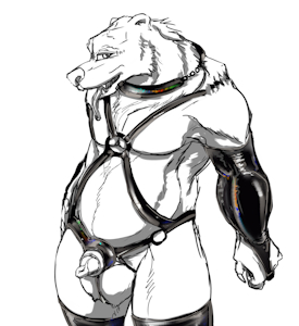 Bear In Latex