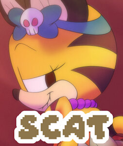 Tiger scat